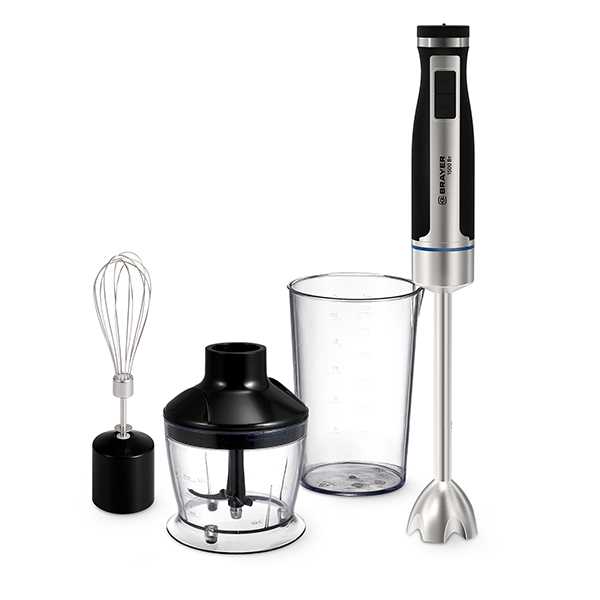 Блендер погружной "BRAYER" BR1268 (1500Вт)  1/6шт.