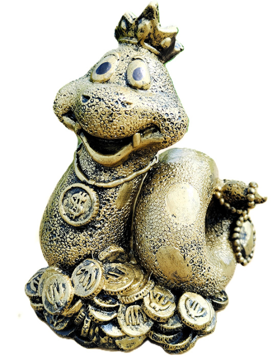 Копилка "Змея Королева" чер. СГЗ-1А     1шт.
