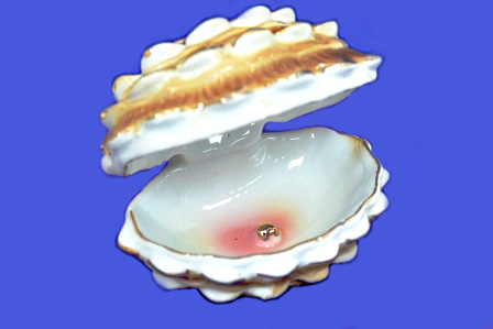 Фигурка "Ракушка" (55856) (фарфор)      1/96шт.
