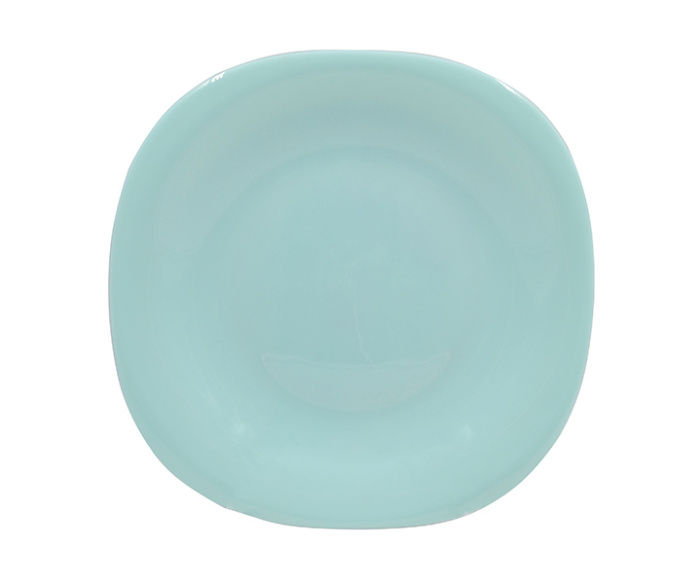 Тарелка десертная Lavenir HoReCa "Square soft color" 19,5*19,5 см, 8,5" LFP-85 GREEN стекл.  6/48шт.