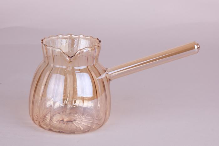 Турка стекл. 7338 (400мл) в подар. упак. 1/48шт.