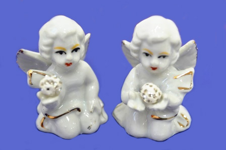 Набор фигурок (2 шт.) "Ангел" (55811) (фарфор)      1/240шт.