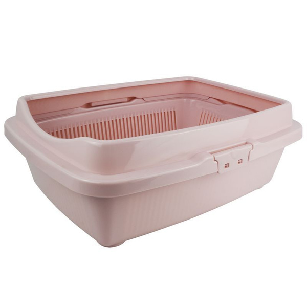 Туалет для кошек полная компл. 235 пепельно-роз 1/18шт.