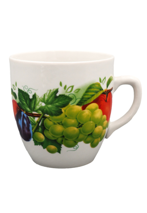 Кружка 270 с/р ф Тюльпан "Фрукты микс" 39026170 (2 сорт) 24шт.