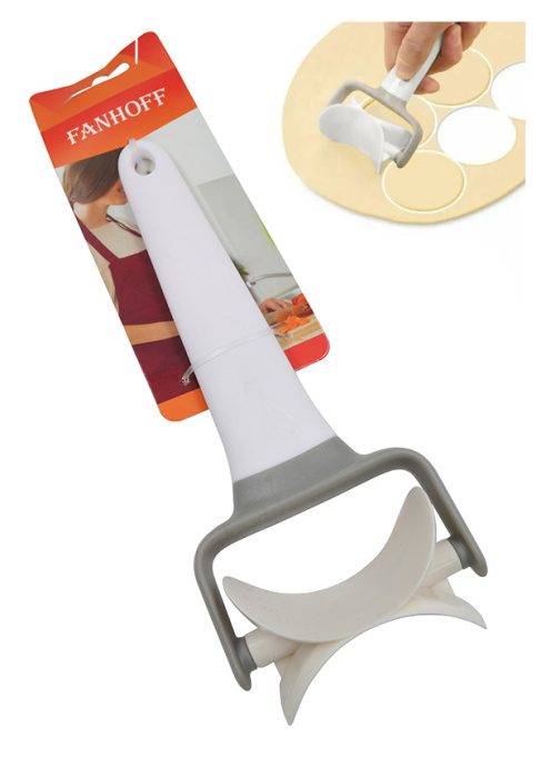 Нож для фигурной нарезки Fanhoff 20*7 см, 106397 пластик         1/240шт.