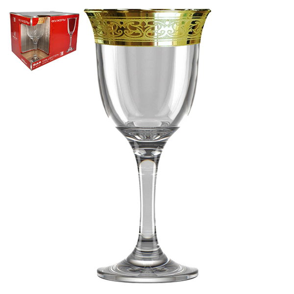 Набор фужеров (6шт.) 863-ГНМ "Твист" (240мл)   1/2шт.