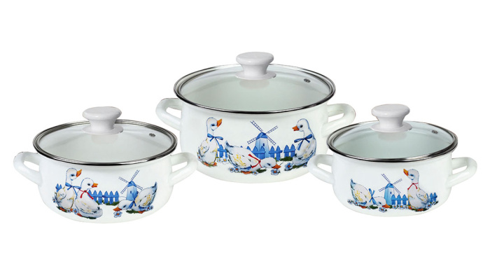 Набор посуды (3пр.) "На полянке-1-Экстра"            1шт.