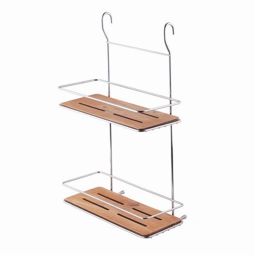 Полка для рейлинга двухъярусная MG066  1/6шт.