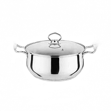 Кастрюля "Серебрянка" вк325/3,6 (3,0л) без уп. 1/12шт.