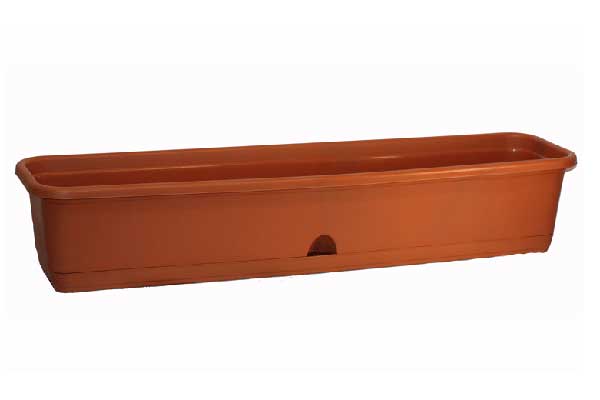 Балконный ящик (800мм) с под. М3222 (коричневый)    1/10шт.